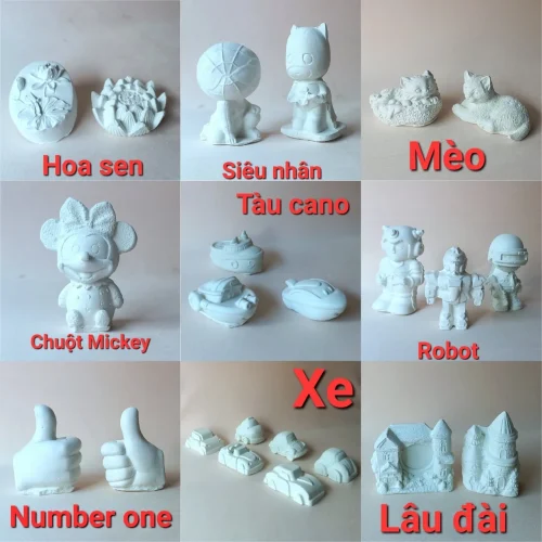 Mẫu tượng thạch cao 2