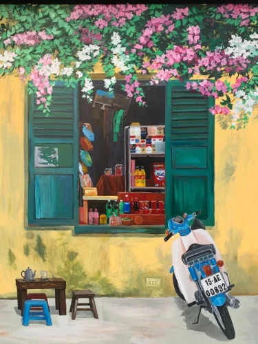 Tranh vẽ 3D 3