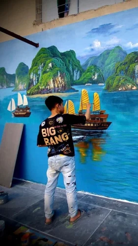 Tranh vẽ 3D 6