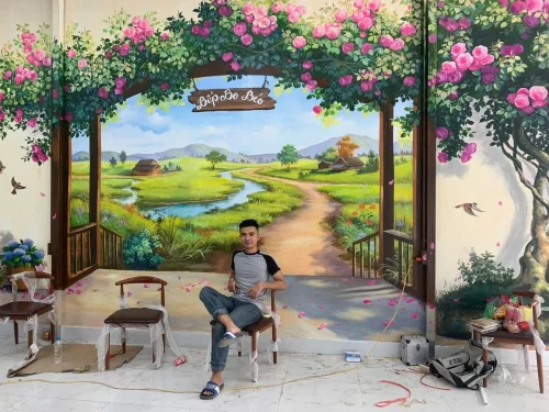 Tranh vẽ 3D 1