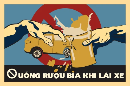 Vẽ tranh an toàn giao thông 14