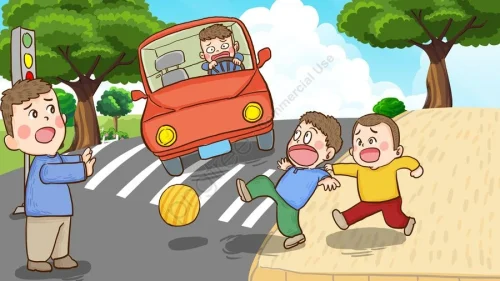 Vẽ tranh an toàn giao thông 35