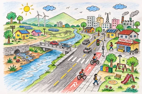 Vẽ tranh an toàn giao thông 16
