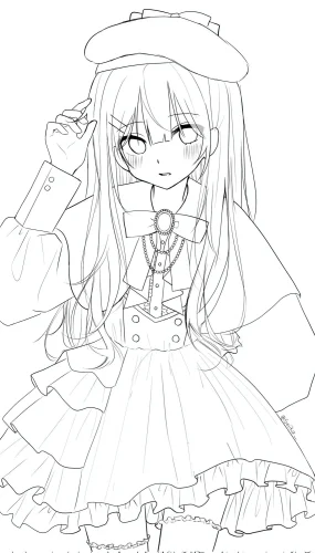 Tranh vẽ anime 6