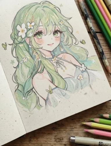 Tranh vẽ anime 8