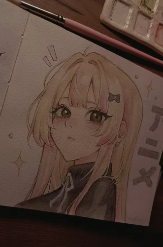 Tranh vẽ anime 37