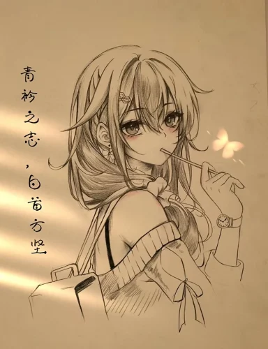 Tranh vẽ anime 57