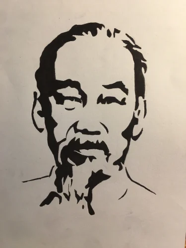 Tranh vẽ Bác Hồ 1