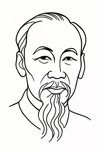Tranh vẽ Bác Hồ 14
