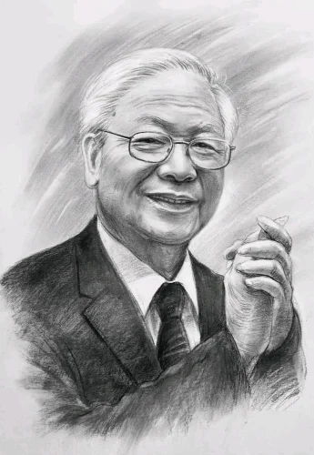 Tranh vẽ Bác Hồ 16