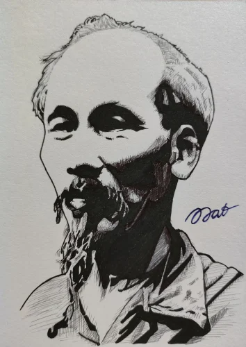 Tranh vẽ Bác Hồ 21
