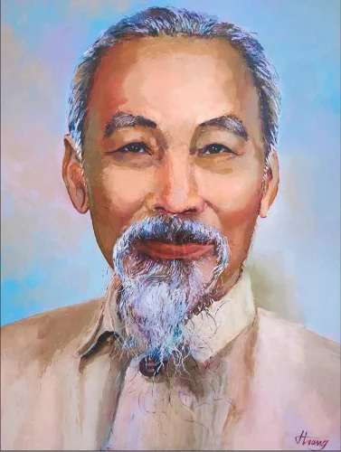 Tranh vẽ Bác Hồ 29