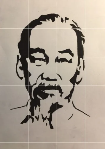 Tranh vẽ Bác Hồ 34