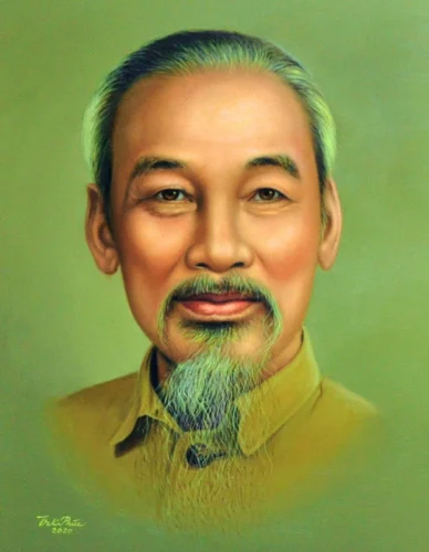 Tranh vẽ Bác Hồ 38