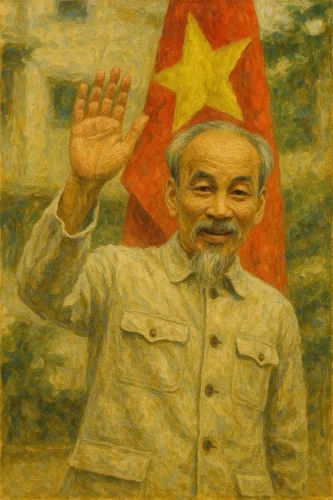 Tranh vẽ Bác Hồ 44