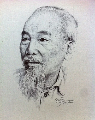 Tranh vẽ Bác Hồ 46