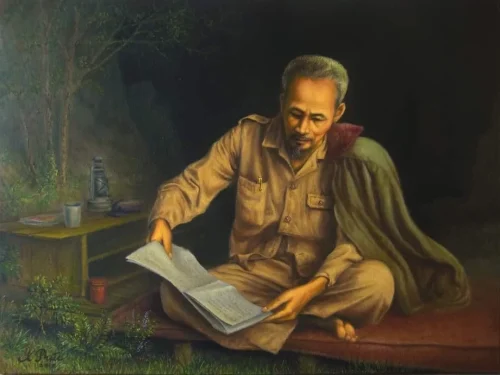 Tranh vẽ Bác Hồ 52