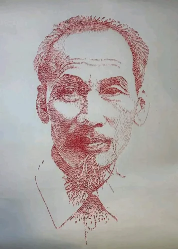 Tranh vẽ Bác Hồ 57