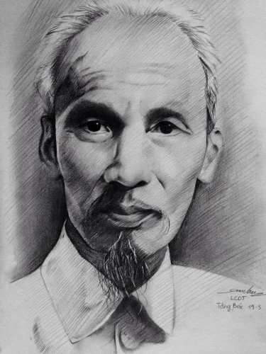 Tranh vẽ Bác Hồ 5