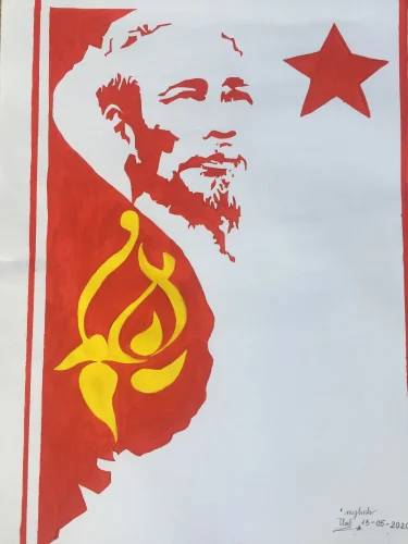 Tranh vẽ Bác Hồ 7