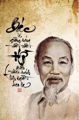 Tranh vẽ Bác Hồ 8