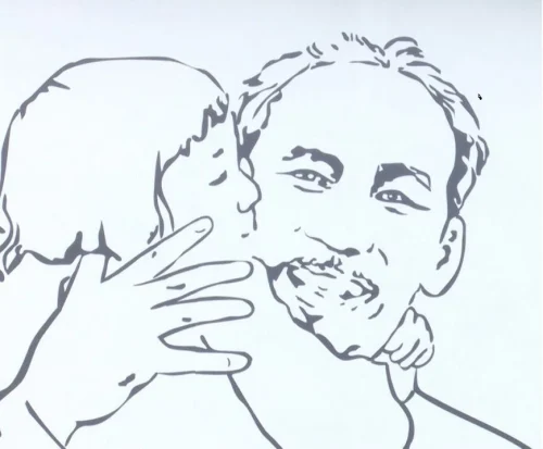 Tranh vẽ Bác Hồ 20