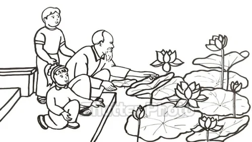 Tranh vẽ Bác Hồ 23