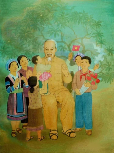 Tranh vẽ Bác Hồ 26