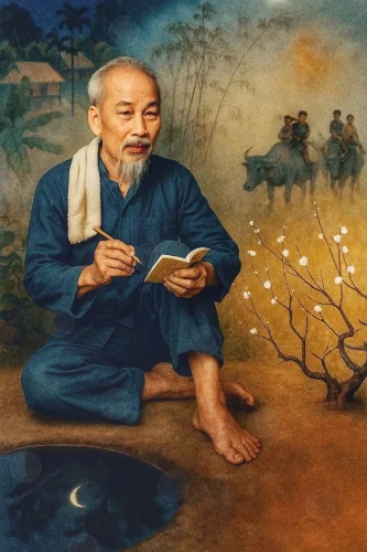 Tranh vẽ Bác Hồ 31