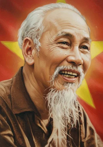 Tranh vẽ Bác Hồ 33