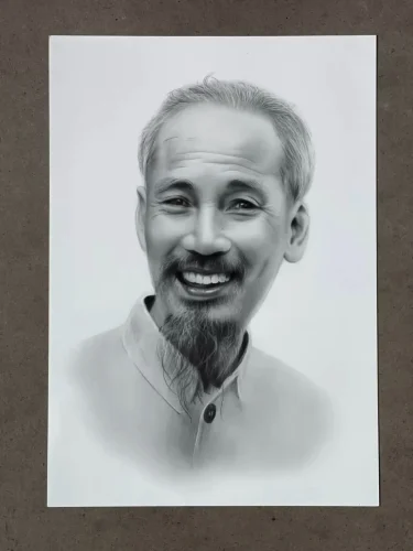 Tranh vẽ Bác Hồ 38