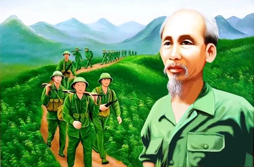 Tranh vẽ Bác Hồ 39