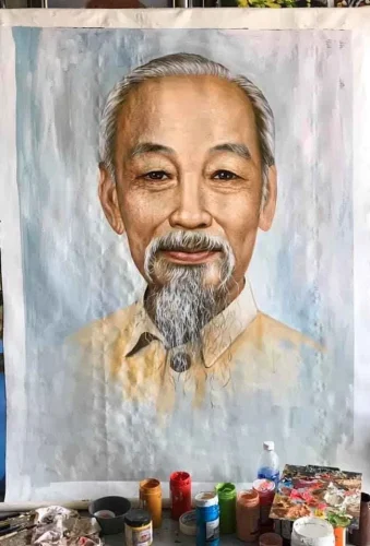 Tranh vẽ Bác Hồ 43