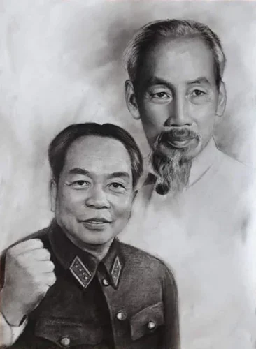 Tranh vẽ Bác Hồ 45