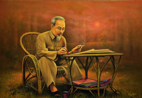 Tranh vẽ Bác Hồ 46