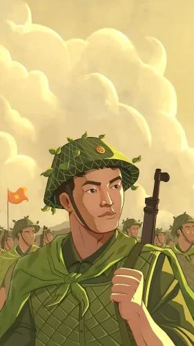 Tranh vẽ Bác Hồ 48