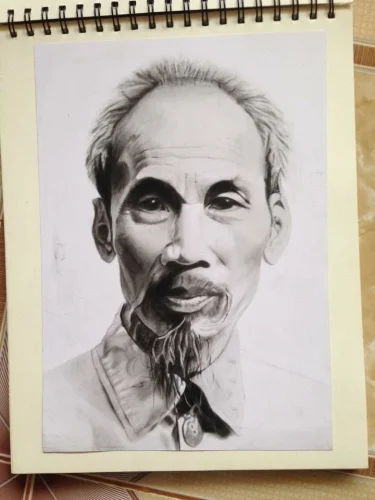 Tranh vẽ Bác Hồ 57
