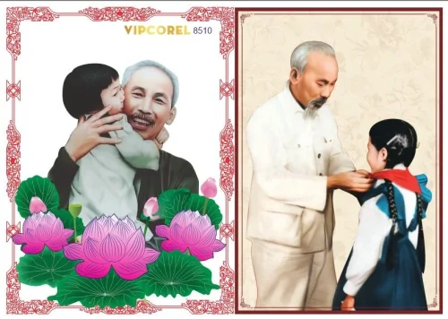 Tranh vẽ Bác Hồ 1