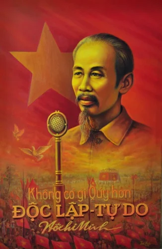 Tranh vẽ Bác Hồ 2