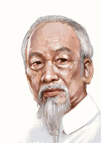 Tranh vẽ Bác Hồ 3