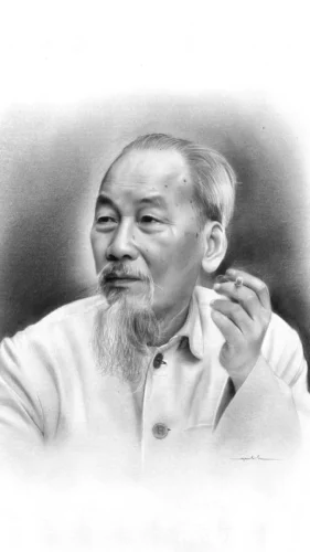Tranh vẽ Bác Hồ 5