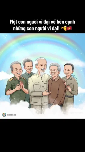 Tranh vẽ Bác Hồ 7
