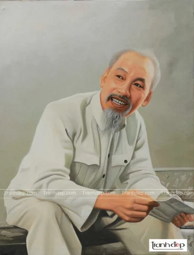 Tranh vẽ Bác Hồ 8