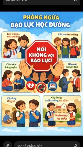 Vẽ tranh bạo lực học đường 40