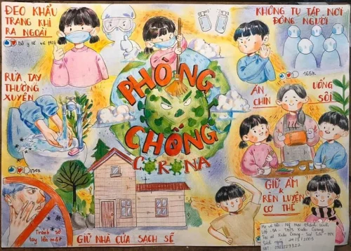 Vẽ tranh bạo lực học đường 25