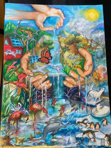 Vẽ tranh bảo vệ môi trường 17