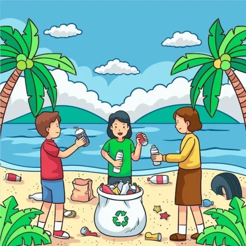 Vẽ tranh bảo vệ môi trường 42