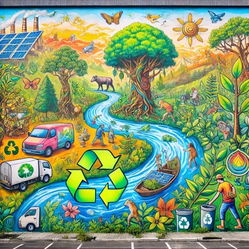 Vẽ tranh bảo vệ môi trường 14