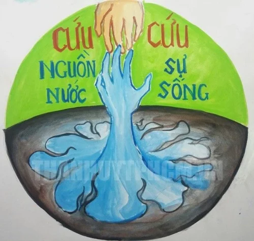 Vẽ tranh bảo vệ nguồn nước 53
