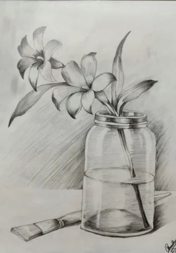 Tranh vẽ bút chì 30